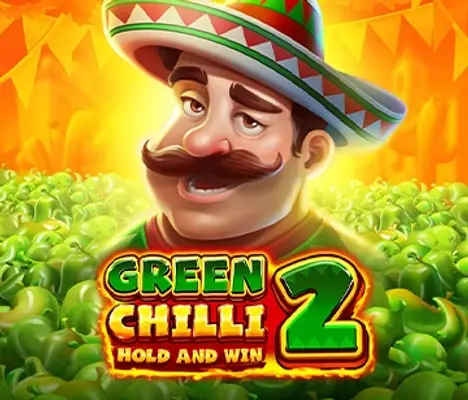 Green Chilli 2 by 3 Oaks Gaming, showcased at geometrydash3d.co – game logo